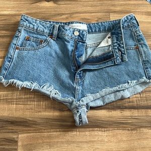 TOPSHOP Kiri Denim Shorts 8